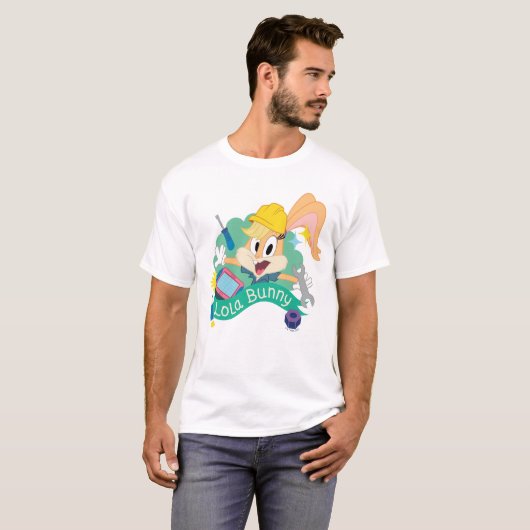 BUGS BUNNY BUILDERS™| Lola Bunny Character Graphic Tシャツ (正面フル)