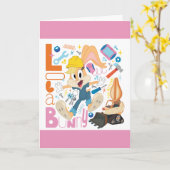 BUGS BUNNY BUILDERS™| Lola Bunny Work Tools カード (黄色い花)