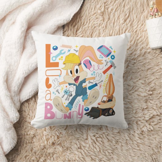 BUGS BUNNY BUILDERS™| Lola Bunny Work Tools クッション (ブランケット)