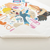 BUGS BUNNY BUILDERS™| Lola Bunny Work Tools シェルパブランケット (3/4)