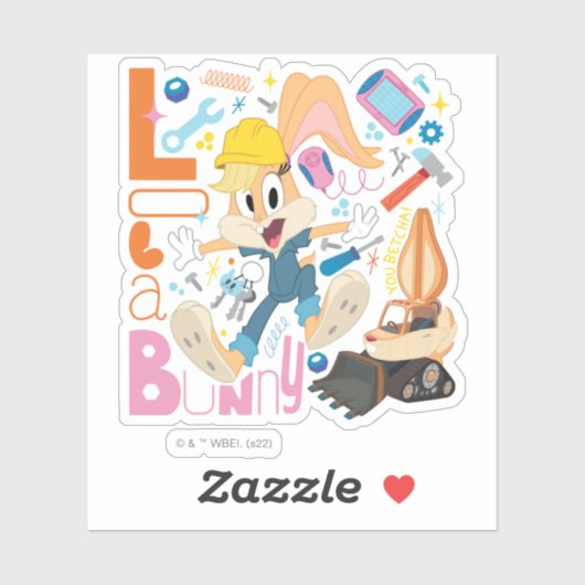 BUGS BUNNY BUILDERS™| Lola Bunny Work Tools シール (シート)