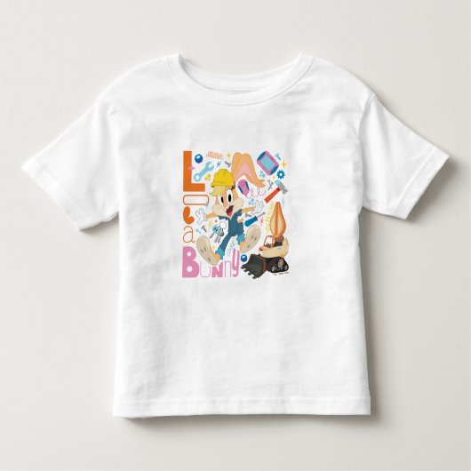 BUGS BUNNY BUILDERS™| Lola Bunny Work Tools トドラーTシャツ (正面)