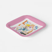 BUGS BUNNY BUILDERS™| Lola Bunny Work Tools ペーパープレート (傾斜あり)