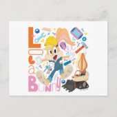 BUGS BUNNY BUILDERS™| Lola Bunny Work Tools ポストカード (正面)