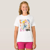 BUGS BUNNY BUILDERS™| Lola Bunny Work Tools Tシャツ (正面フル)
