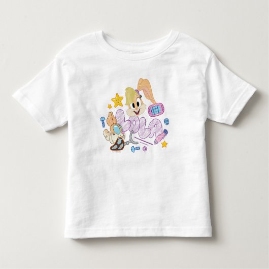 BUGS BUNNY BUILDERS™| Lola Sketch Art トドラーTシャツ (正面)