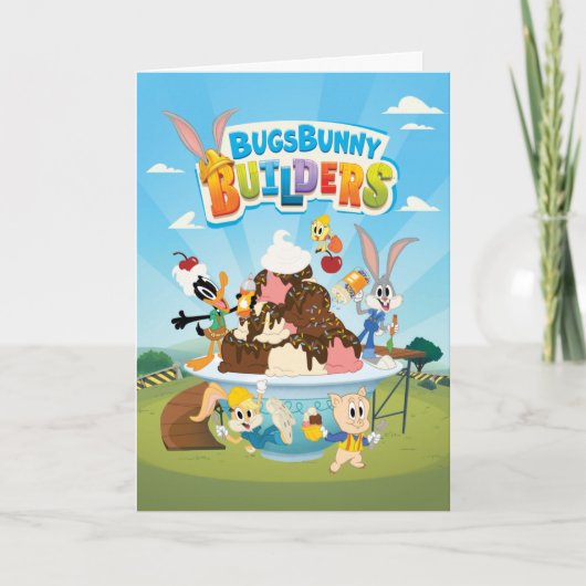 BUGS BUNNY BUILDERS™| Looney Builders Ice Cream カード (正面)