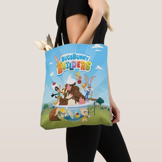 BUGS BUNNY BUILDERS™| Looney Builders Ice Cream トートバッグ (クローズアップ)