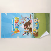 BUGS BUNNY BUILDERS™| Looney Builders Ice Cream ビーチタオル (正面)