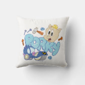 BUGS BUNNY BUILDERS™| Porky Sketch Art クッション (裏面)