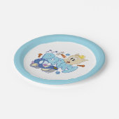 BUGS BUNNY BUILDERS™| Porky Sketch Art ペーパープレート (アングル)