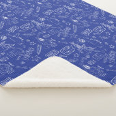 BUGS BUNNY BUILDERS™| Sketch Blueprint Pattern シェルパブランケット (3/4)