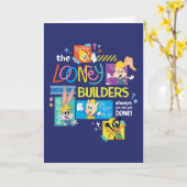 BUGS BUNNY BUILDERS™| The Looney Builders Collage カード (黄色い花)