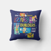 BUGS BUNNY BUILDERS™| The Looney Builders Collage クッション (裏面)