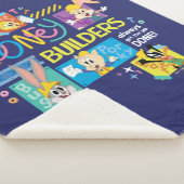 BUGS BUNNY BUILDERS™| The Looney Builders Collage シェルパブランケット (3/4)