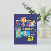 BUGS BUNNY BUILDERS™| The Looney Builders Collage ポストカード (スタンド正面)