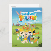 BUGS BUNNY BUILDERS™| The Looney Builders Group ポストカード (正面/裏面)