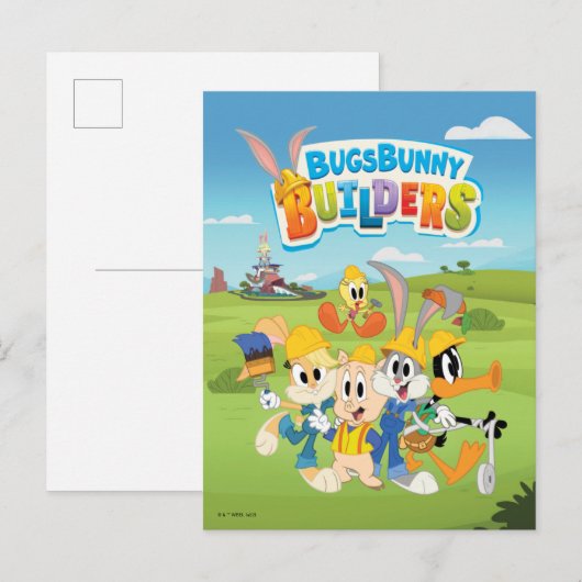 BUGS BUNNY BUILDERS™| The Looney Builders Group ポストカード (正面/裏面)