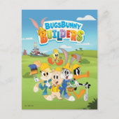 BUGS BUNNY BUILDERS™| The Looney Builders Group ポストカード (正面)