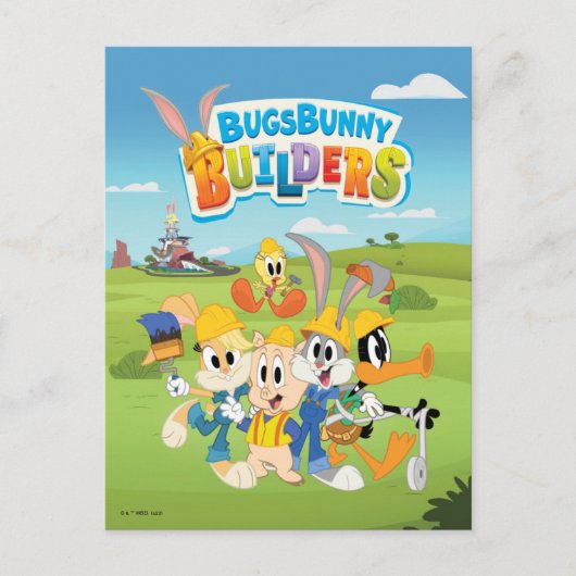 BUGS BUNNY BUILDERS™| The Looney Builders Group ポストカード (正面)