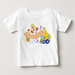 BUGS BUNNY BUILDERS™ TWEETY™ スケッチアート ベビーTシャツ