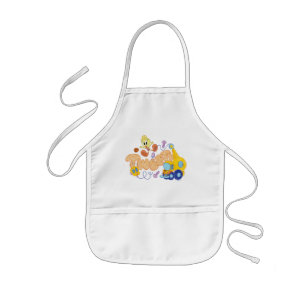 BUGS BUNNY BUILDERS™ TWEETY™ スケッチアート 子供用エプロン