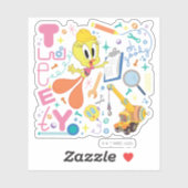 BUGS BUNNY BUILDERS™| TWEETY™ 作業道具 シール (シート)