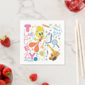 BUGS BUNNY BUILDERS™| TWEETY™ 作業道具 スタンダードカクテルナプキン (インサイチュ)