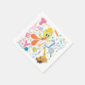 BUGS BUNNY BUILDERS™| TWEETY™ 作業道具 スタンダードカクテルナプキン (角)