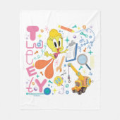 BUGS BUNNY BUILDERS™| TWEETY™ 作業道具 フリースブランケット (正面)