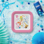 BUGS BUNNY BUILDERS™| TWEETY™ 作業道具 ペーパープレート (パーティー)