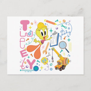 BUGS BUNNY BUILDERS™ TWEETY™ 作業道具 ポストカード