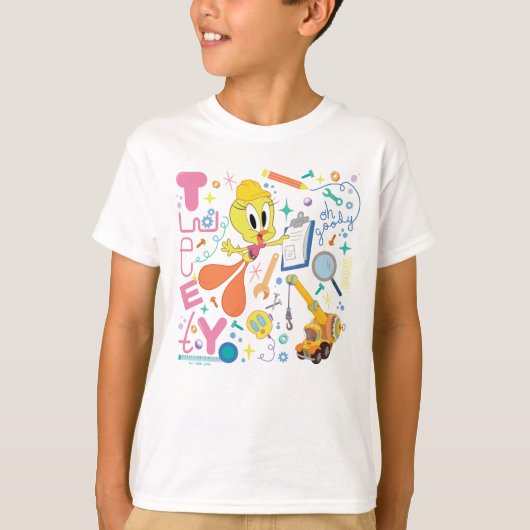 BUGS BUNNY BUILDERS™| TWEETY™ 作業道具 Tシャツ (正面)