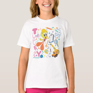 BUGS BUNNY BUILDERS™ TWEETY™ 作業道具 Tシャツ