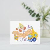 BUGS BUNNY BUILDERS™| TWEETY™ Sketch Art ポストカード (スタンド正面)