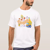 BUGS BUNNY BUILDERS™| TWEETY™ Sketch Art Tシャツ (正面)