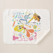 BUGS BUNNY BUILDERS™| TWEETY™ Work Tools シェルパブランケット (正面(横))