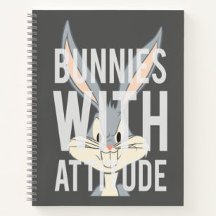 BUGS BUNNY™ Bunnies with Attitude ノートブック
