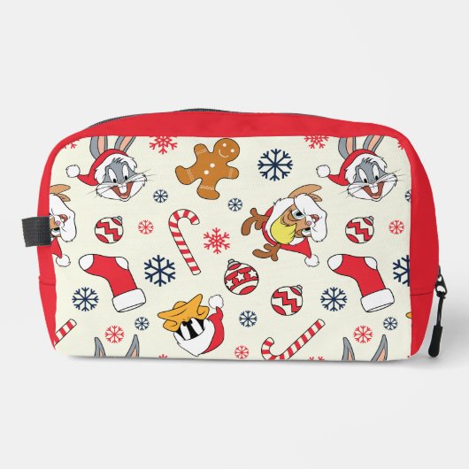 BUGS BUNNY™、DAFFY DUCK™ & ローラ・クリスマスパターン ドップキット (正面)