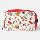 BUGS BUNNY™、DAFFY DUCK™ & ローラ・クリスマスパターン ドップキット (裏面)