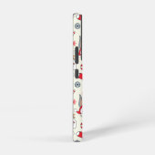 BUGS BUNNY™、DAFFY DUCK™ & ローラ・クリスマスパターン SAMSUNG GALAXYケース (右側面)