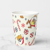 BUGS BUNNY™, DAFFY DUCK™ & Lola Christmas Pattern 紙コップ (右)
