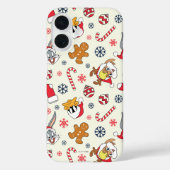 BUGS BUNNY™, DAFFY DUCK™ & Lola Christmas Pattern Case-Mate iPhoneケース (裏面)
