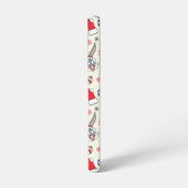 BUGS BUNNY™, DAFFY DUCK™ & Lola Christmas Pattern Samsung Galaxyケース (左側面)