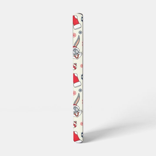 BUGS BUNNY™, DAFFY DUCK™ & Lola Christmas Pattern Samsung Galaxyケース (左側面)