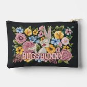 BUGS BUNNY™ Floral Embroidery Graphic アクセサリーポーチ (裏面)