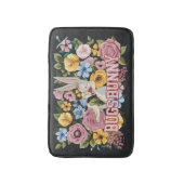 BUGS BUNNY™ Floral Embroidery Graphic バスマット (正面縦)