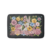 BUGS BUNNY™ Floral Embroidery Graphic バスマット (正面)