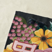 BUGS BUNNY™ Floral Embroidery Graphic ビーチタオル (インサイチュ)