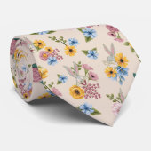 BUGS BUNNY™ Floral Embroidery Pattern ネクタイ (ロール)